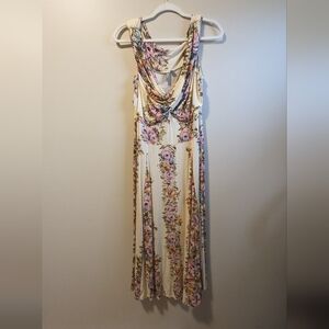 ASOS Floral dress Spring Summer off or on shoulder size 12 large nursing